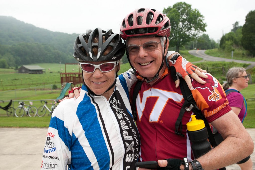 Bike Virginia Tour Riders