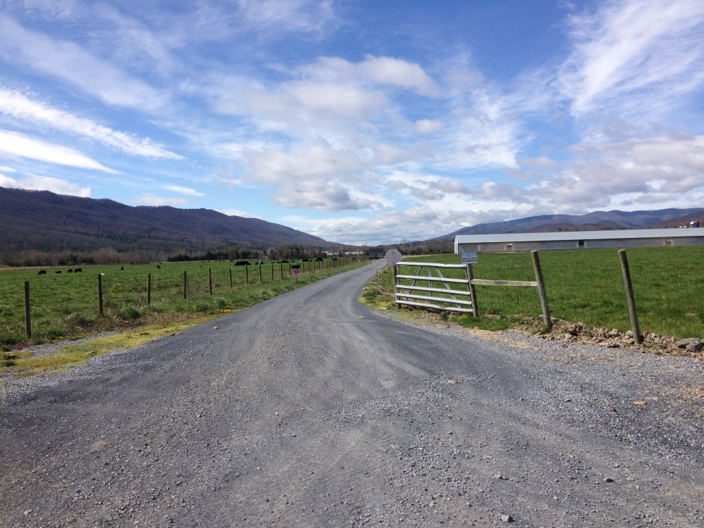 shenandoah valley farm viewed from the bike by bike virginia team